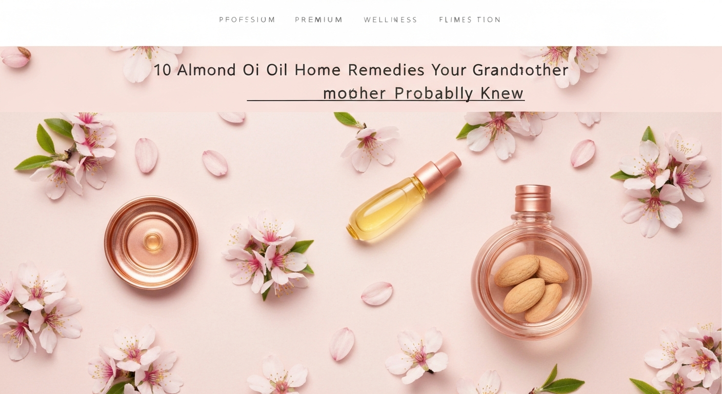 10 Almond Oil Home Remedies Your Grandmother Probably Knew