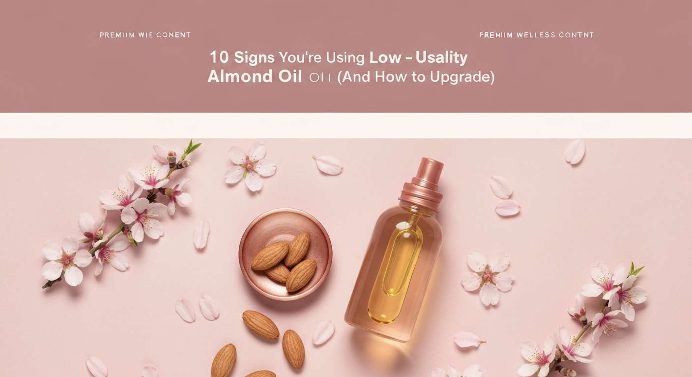 10 Signs You're Using Low-Quality Almond Oil (And How to Upgrade)