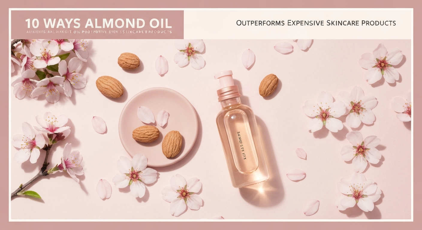 10 Ways Almond Oil Outperforms Expensive Skincare Products