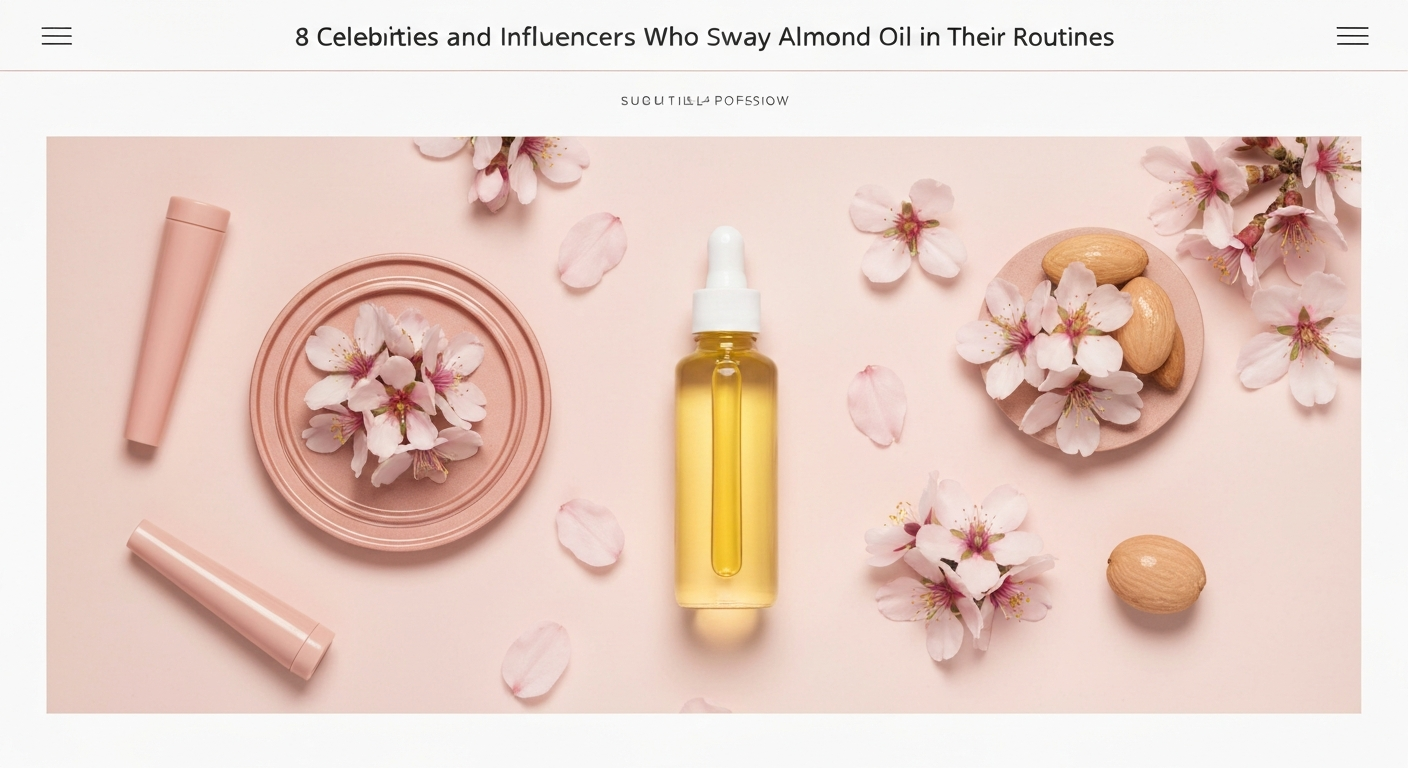 8 Celebrities and Influencers Who Swear by Almond Oil in Their Routines