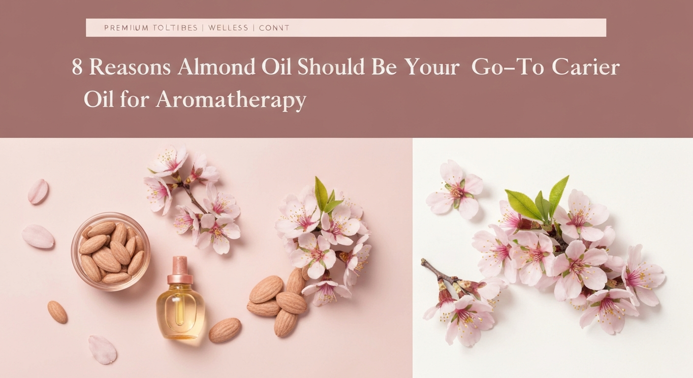 8 Reasons Almond Oil Should Be Your Go-To Carrier Oil for Aromatherapy