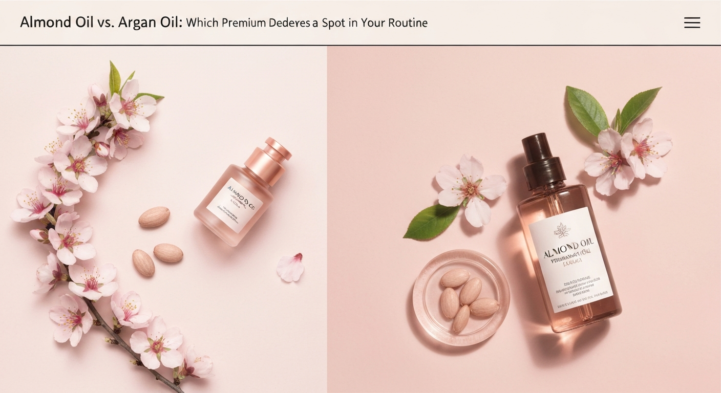 Almond Oil vs. Argan Oil: Which Premium Oil Deserves a Spot in Your Routine?