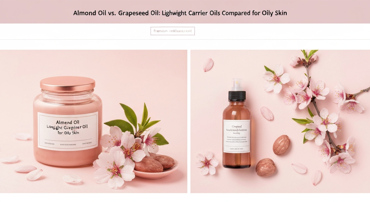 Almond Oil vs. Grapeseed Oil: Lightweight Carrier Oils Compared for Oily Skin