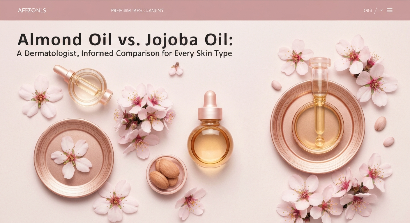 Almond Oil vs. Jojoba Oil: A Dermatologist-Informed Comparison for Every Skin Type