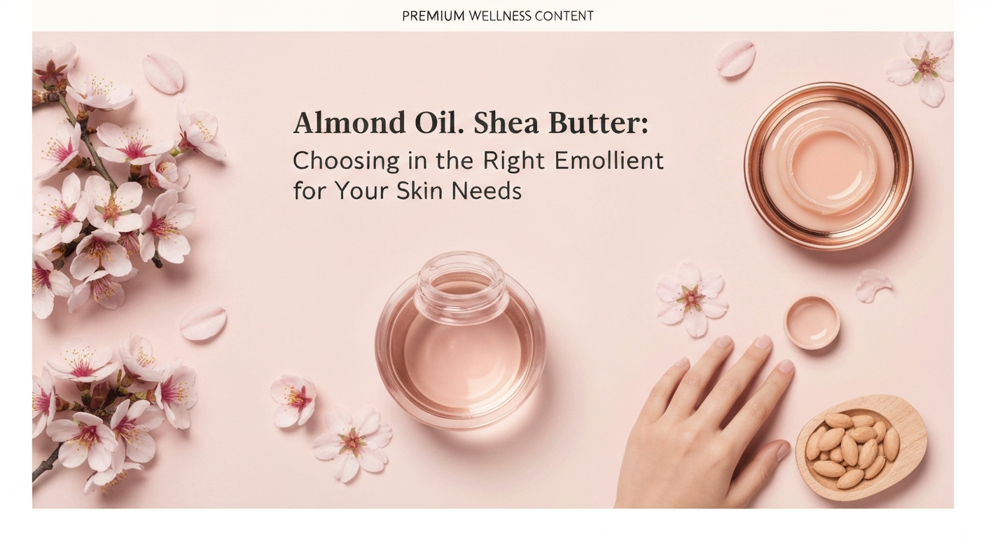 Almond Oil vs. Shea Butter: Choosing the Right Emollient for Your Skin Needs