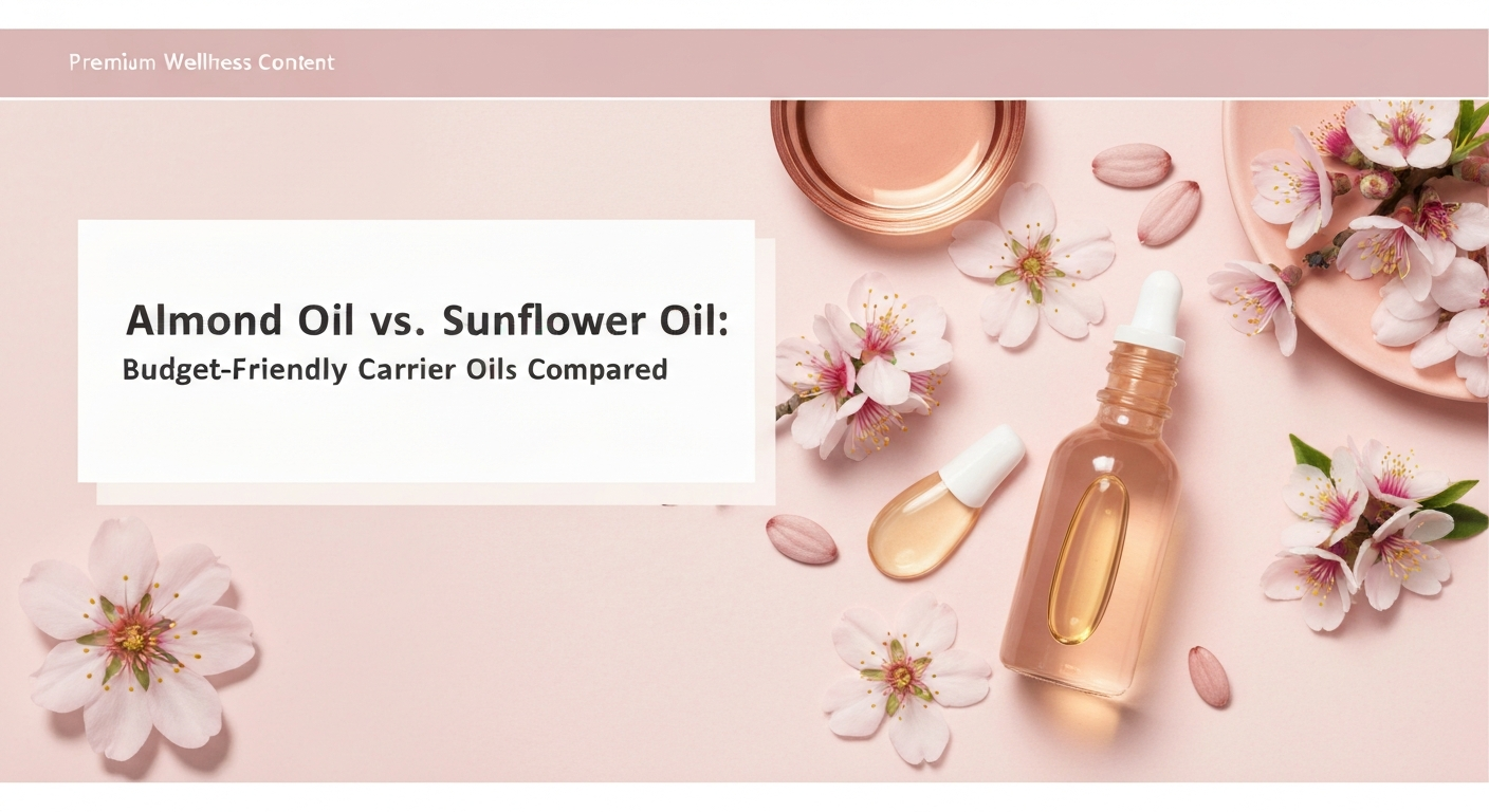 Almond Oil vs. Sunflower Oil: Budget-Friendly Carrier Oils Compared
