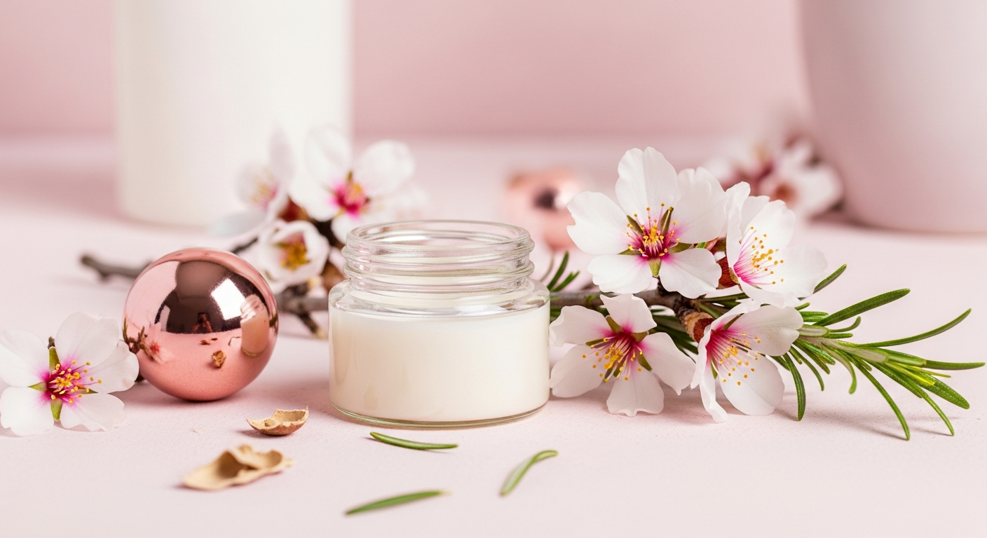 DIY Almond Oil and Rosemary Scalp Treatment for Thinning Hair