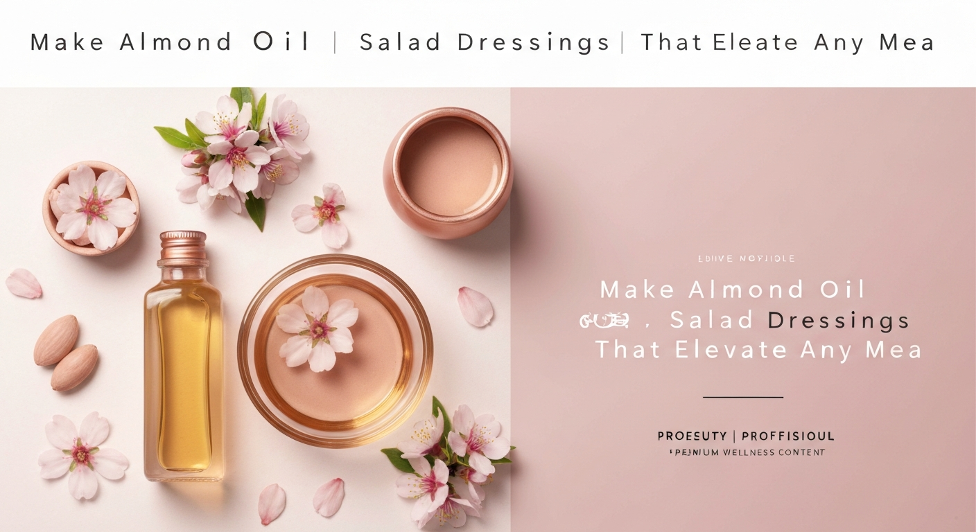 How to Make Almond Oil Salad Dressings That Elevate Any Meal