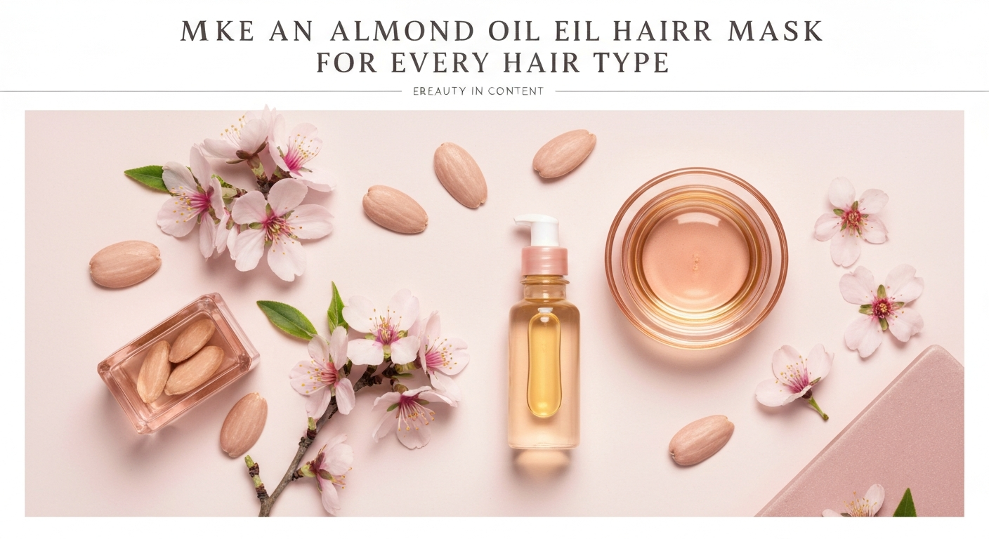 How to Make an Almond Oil Hair Mask for Every Hair Type
