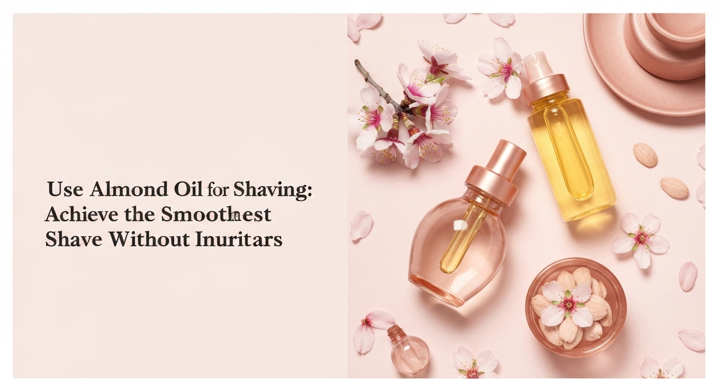 How to Use Almond Oil for Shaving: Achieve the Smoothest Shave Without Irritation