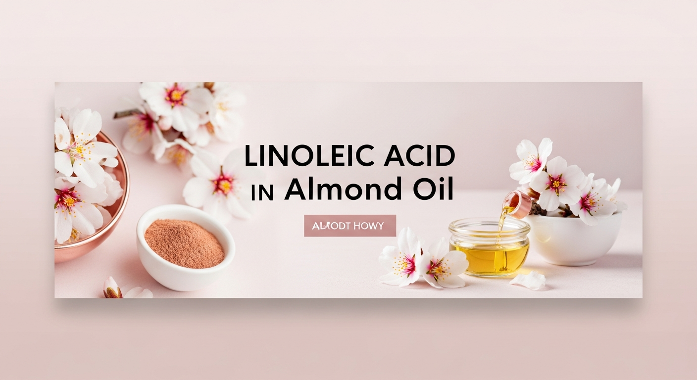 Linoleic Acid in Almond Oil: Why This Omega-6 Fatty Acid Matters for Acne and Oily Skin