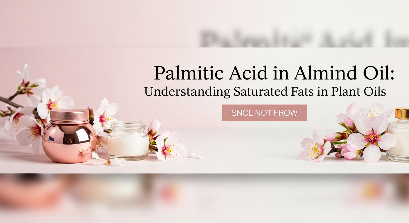 Palmitic Acid in Almond Oil: Understanding Saturated Fats in Plant Oils