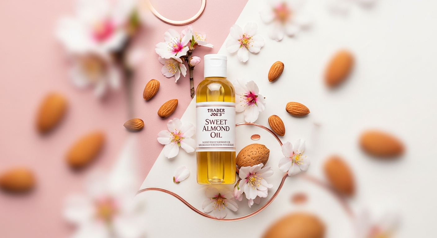 Trader Joe's Sweet Almond Oil Review: Grocery Store Find or Skincare Staple?