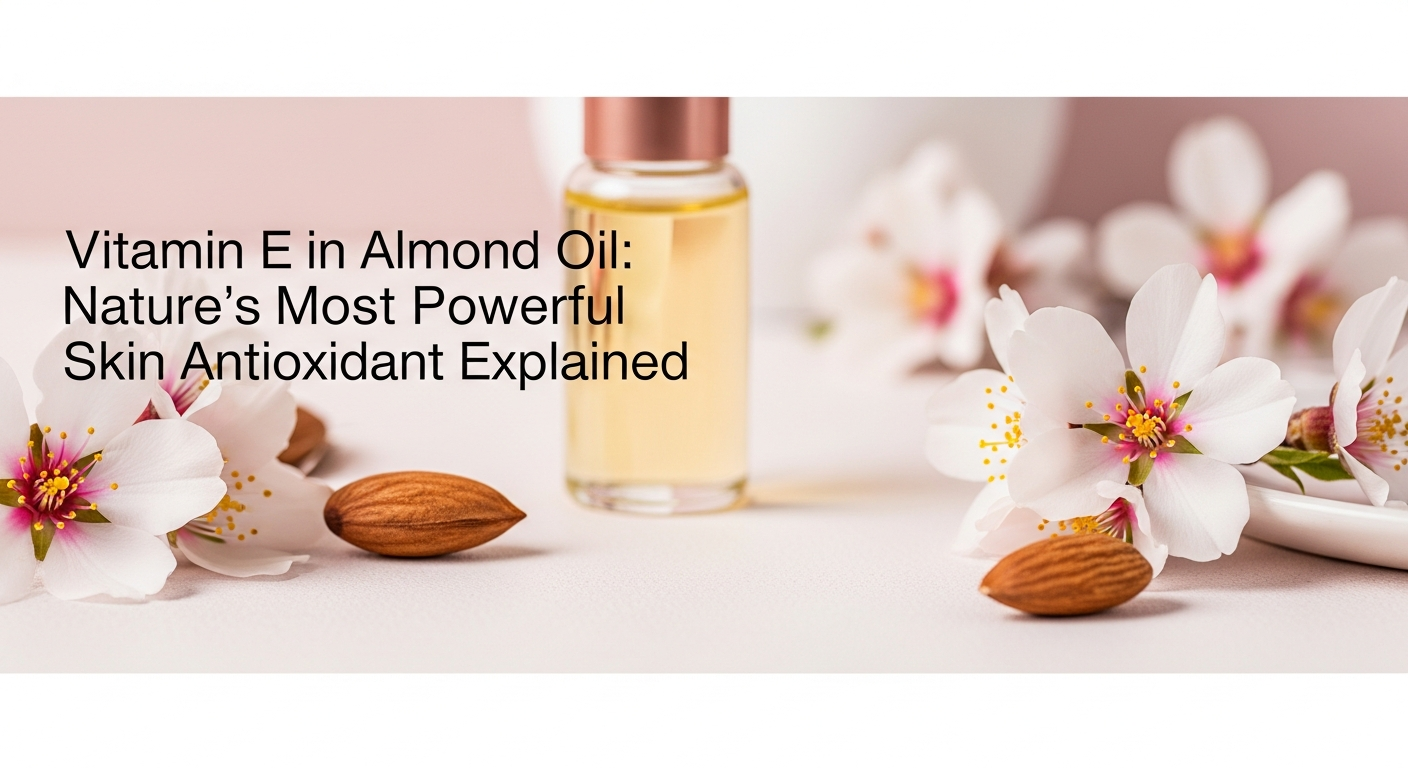 Vitamin E in Almond Oil: Nature's Most Powerful Skin Antioxidant Explained